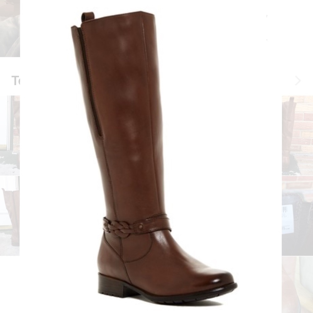 Clark’s Plaza Market Leather High Boots